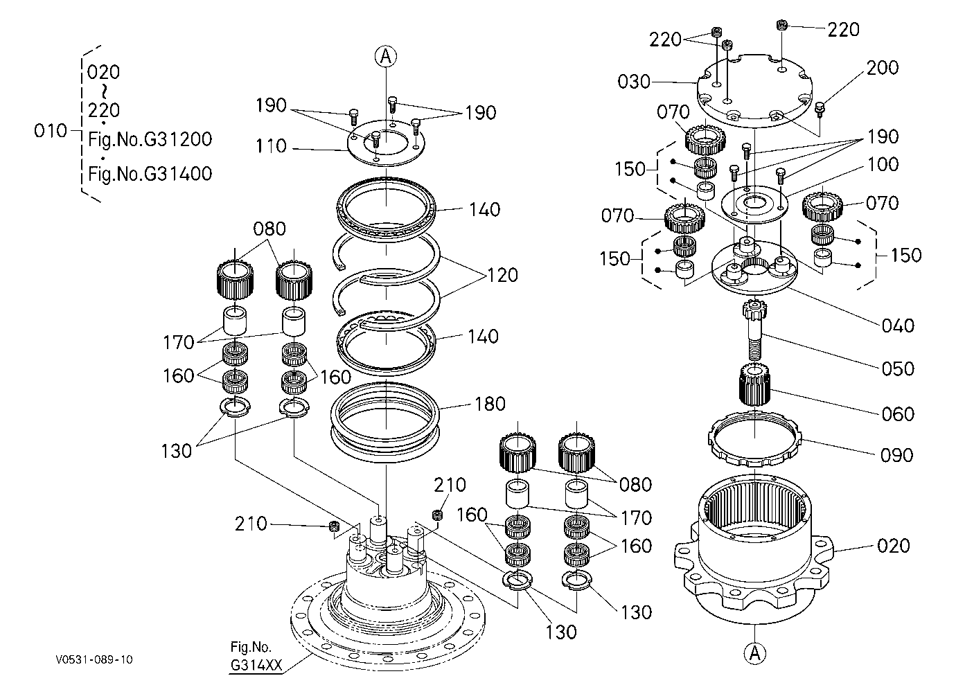 Hst Motor (Cover) [Component Parts]