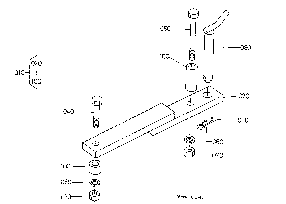 Drawbar Hitch [A][Ca] [Option]