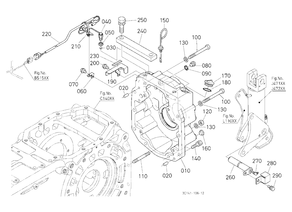 Pto (540/540E) Conversion Kit 3 (Gear Case) (W/G N