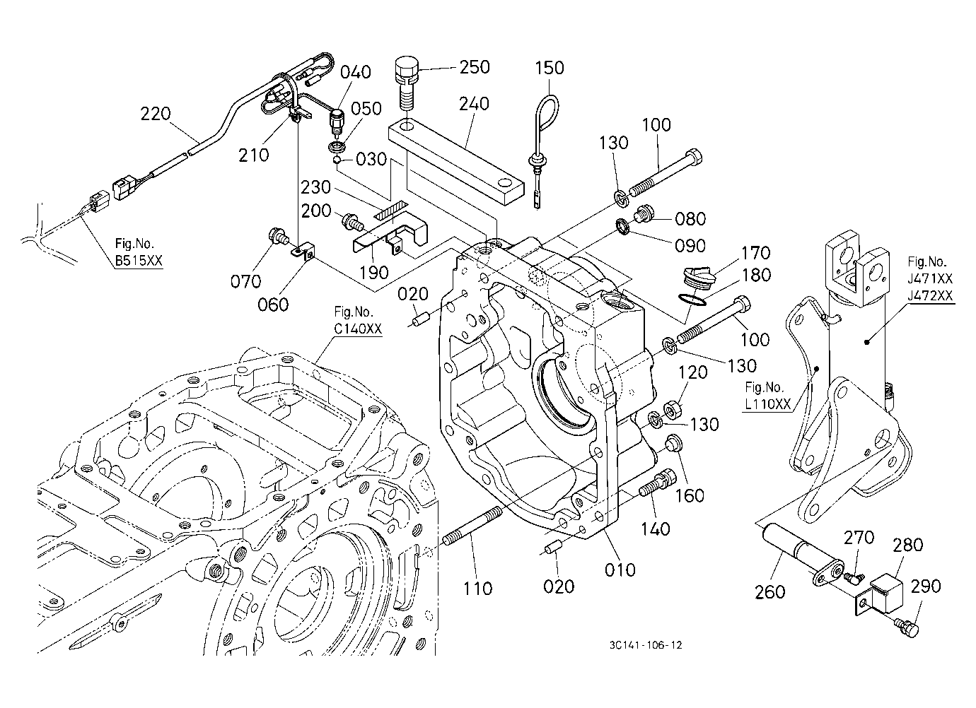 Pto (540/540E) Conversion Kit 3 (Gear Case) (W/G N