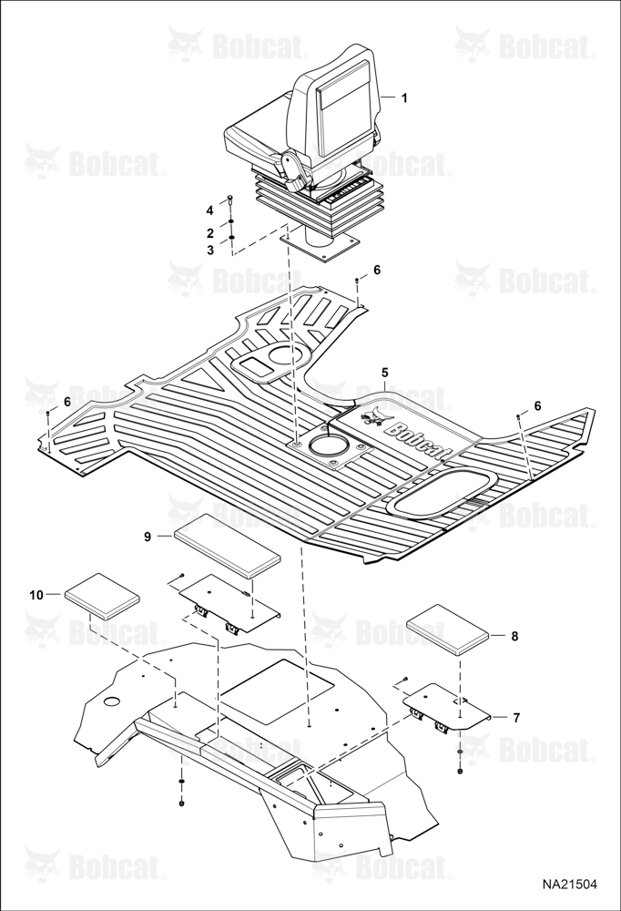 Operator CAB (Seat & Floormat)