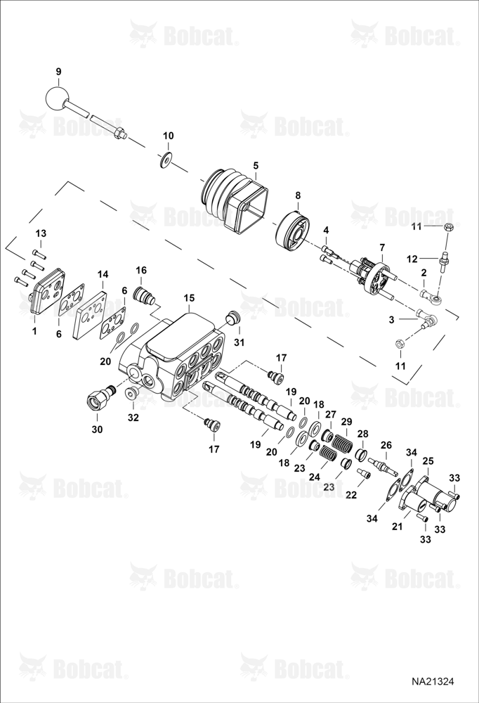 Tractor Loader FL6 FL9 (Joystick)  B4TW00101 & Above, B4V200101 & Above, B69U00101 & Above
