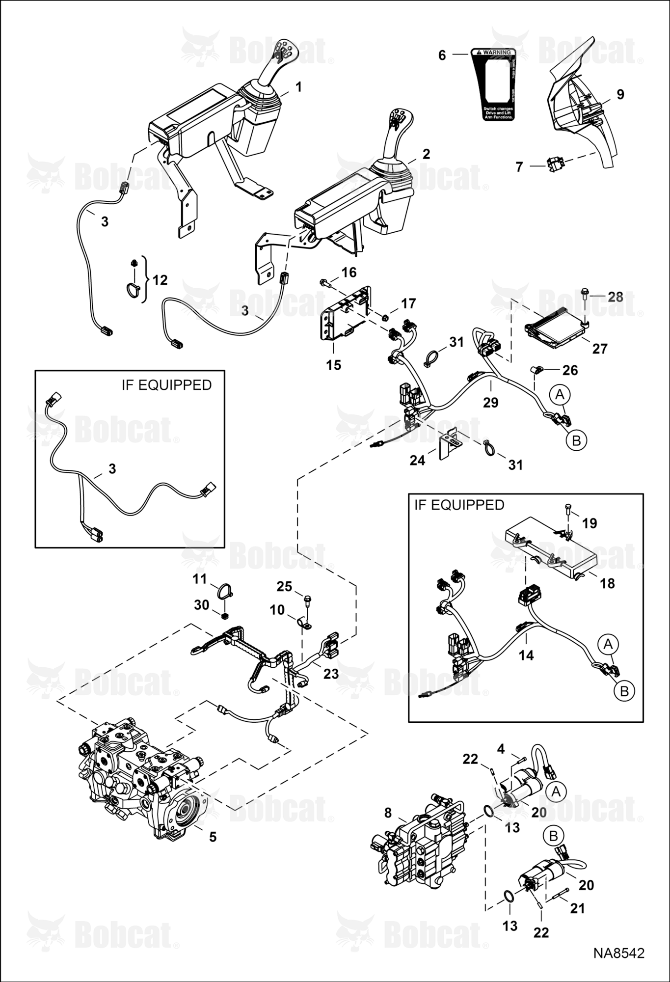 Controls Electrical (Selectable Joystick Controls) (3 Connection ACS Controller)