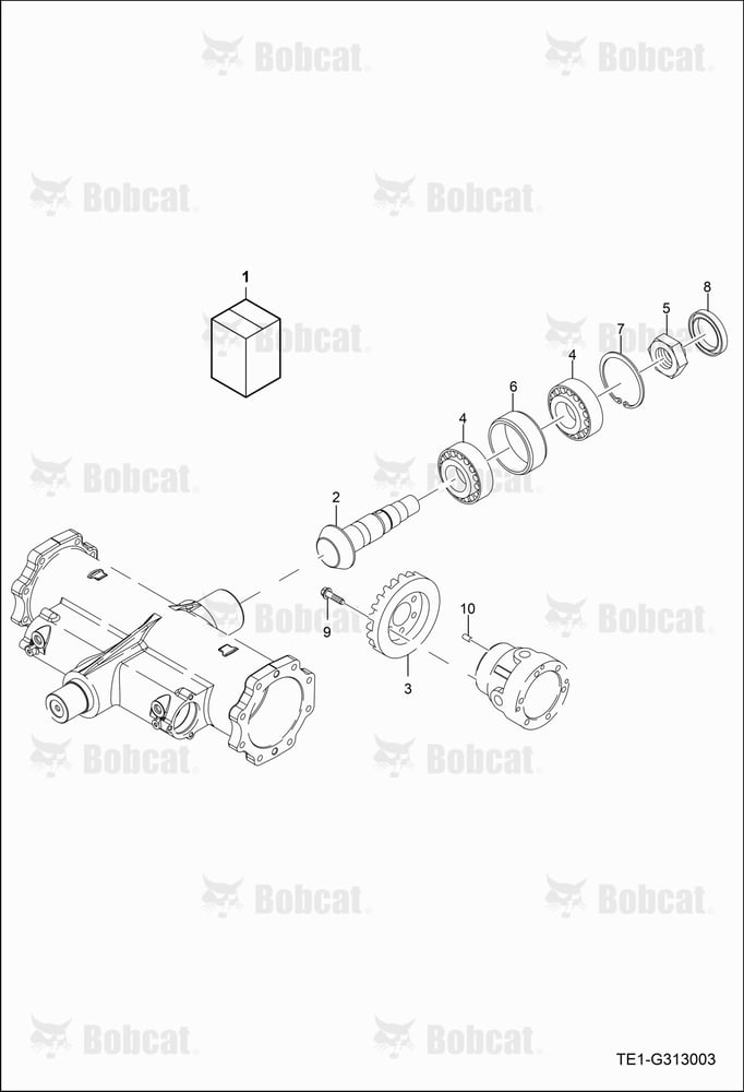Bevel Pinion Shaft Group