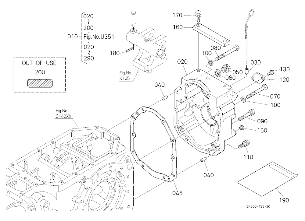 Pto(540/1000) Conversion Kit (Gear Case) (W/G No.M