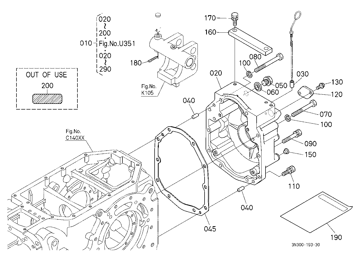 Pto(540/1000) Conversion Kit (Gear Case) (W/G No.M