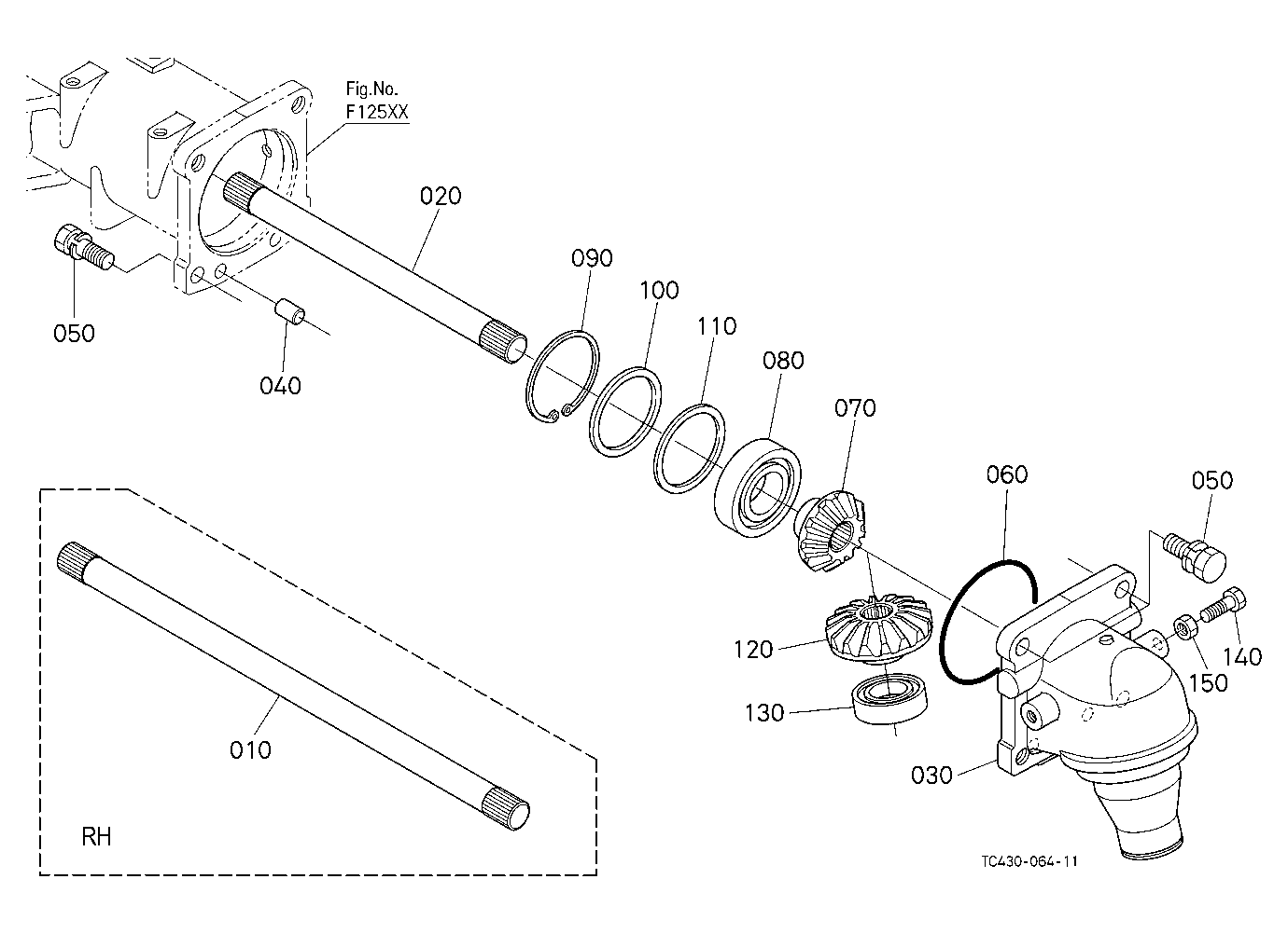 Bevel Gear Shaft