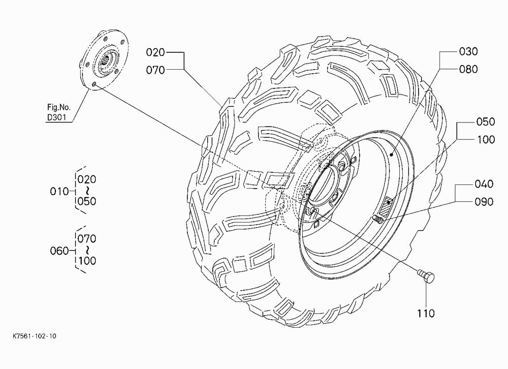 REAR WHEEL(25*11-12)