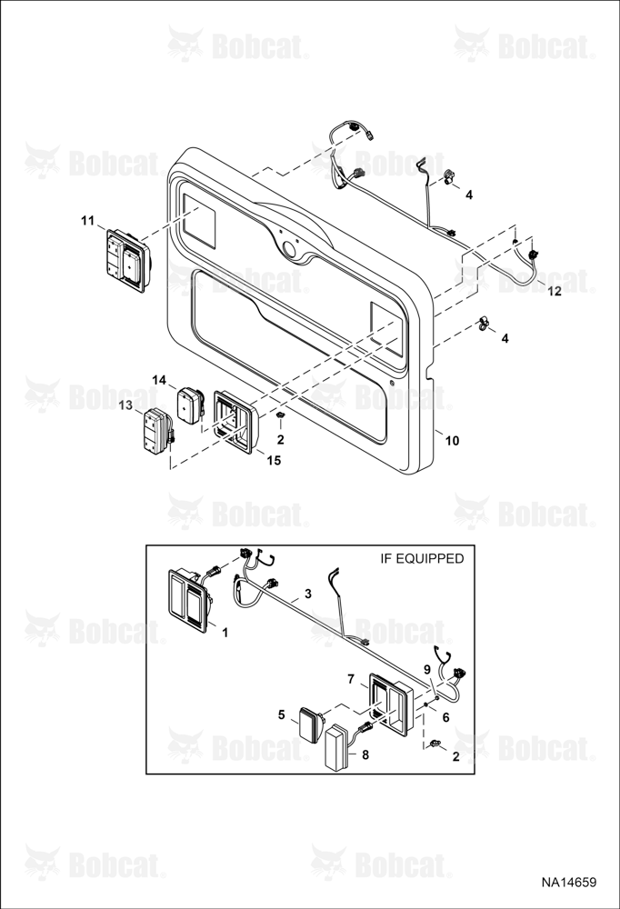 Engine Electrical Circuitry (Rear Lights) (Euro Tail Lights)