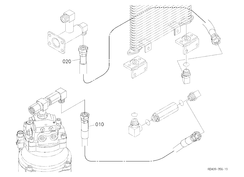 Oil Piping (Oil Cooler)