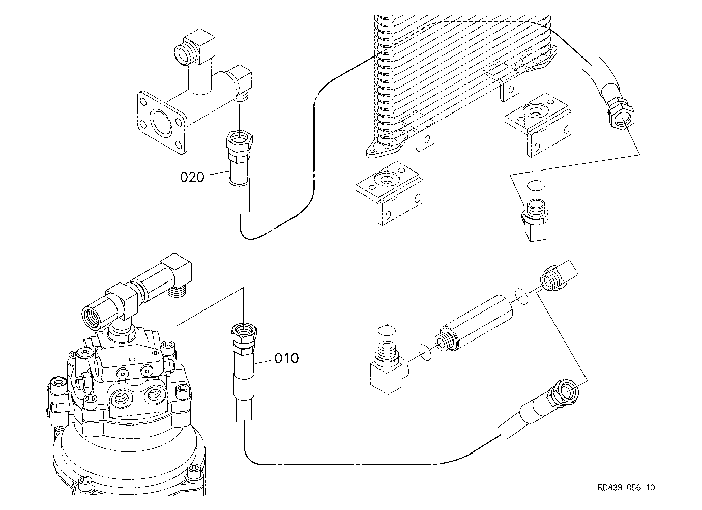 Oil Piping (Oil Cooler)