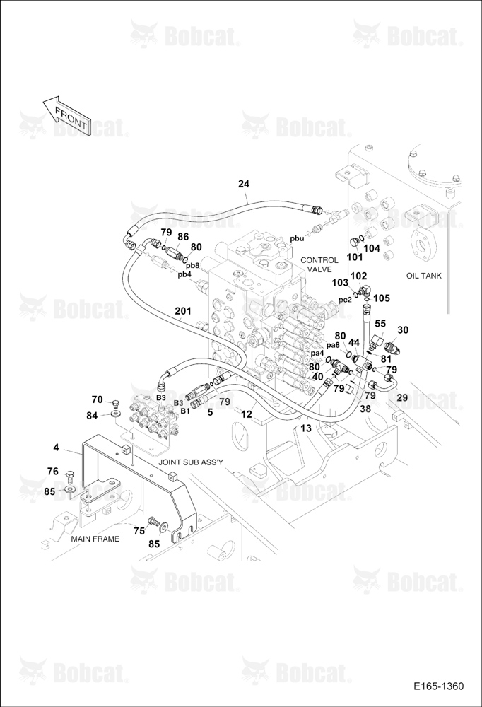 Pilot Piping (Two)(Boom)