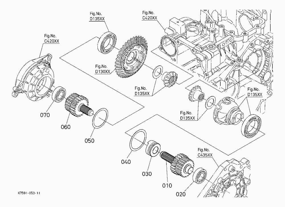 REAR DIFFERENTIAL GEAR SHAFT