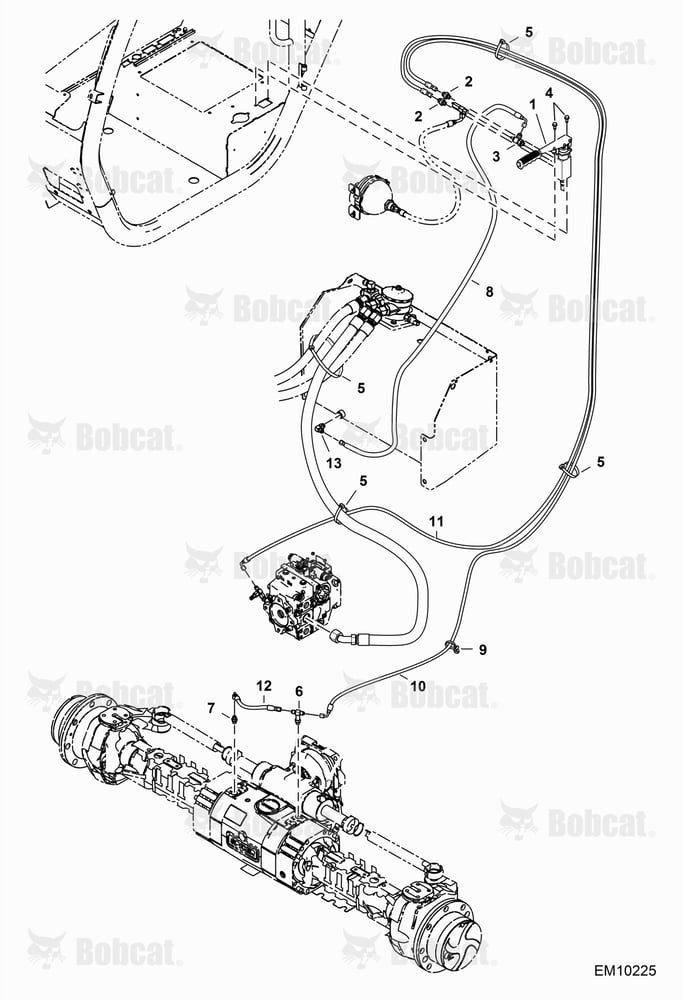 Hydraulic Circuitry (Parking Brake)