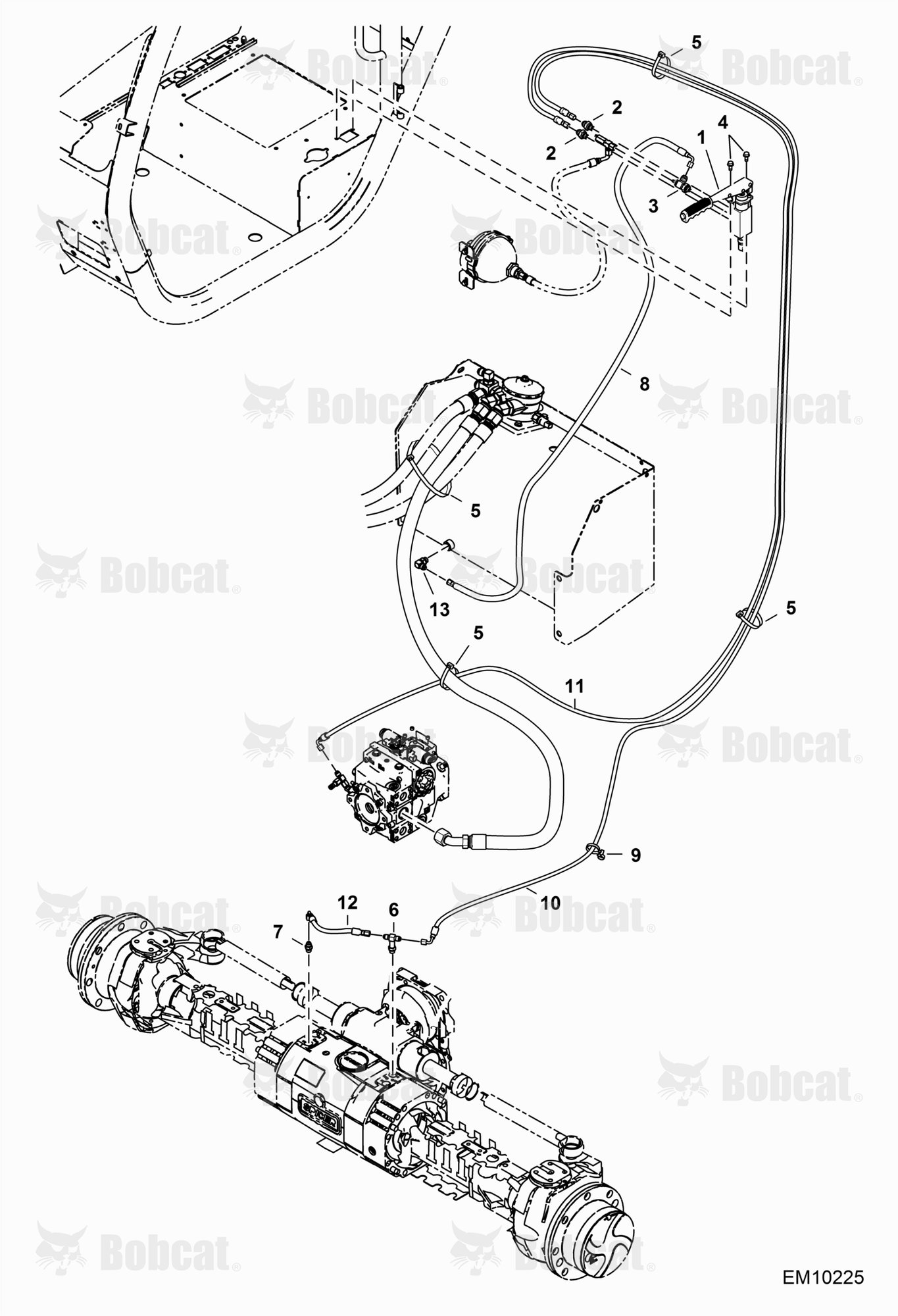 Hydraulic Circuitry (Parking Brake)