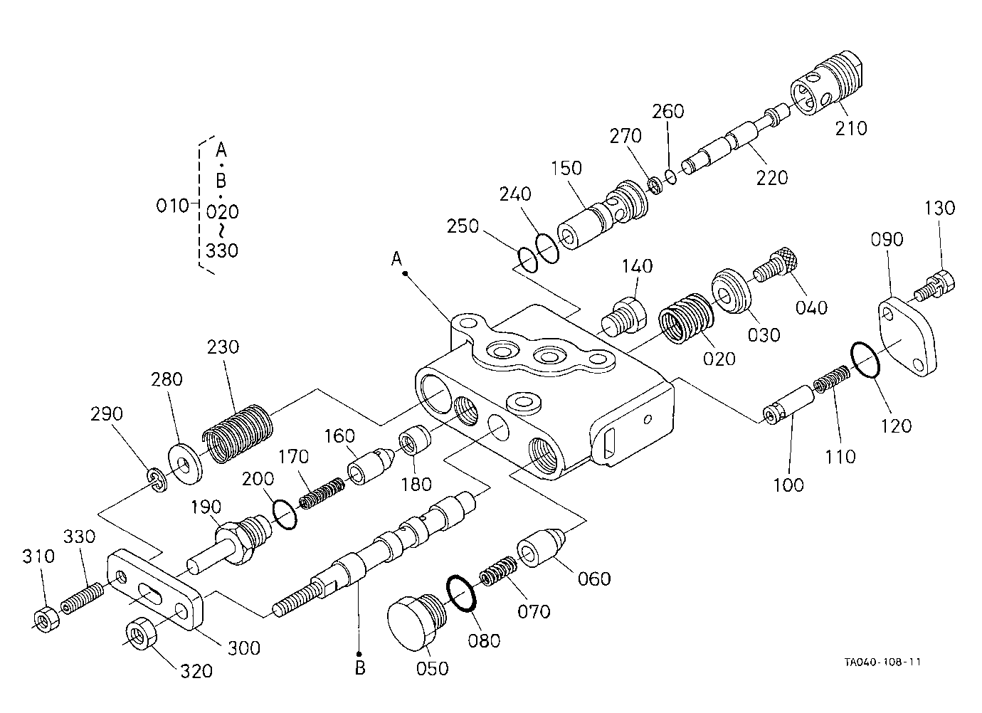 Control Valve [Component Parts] [New Type]