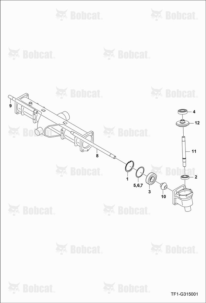 Bevel Gear Shaft Group