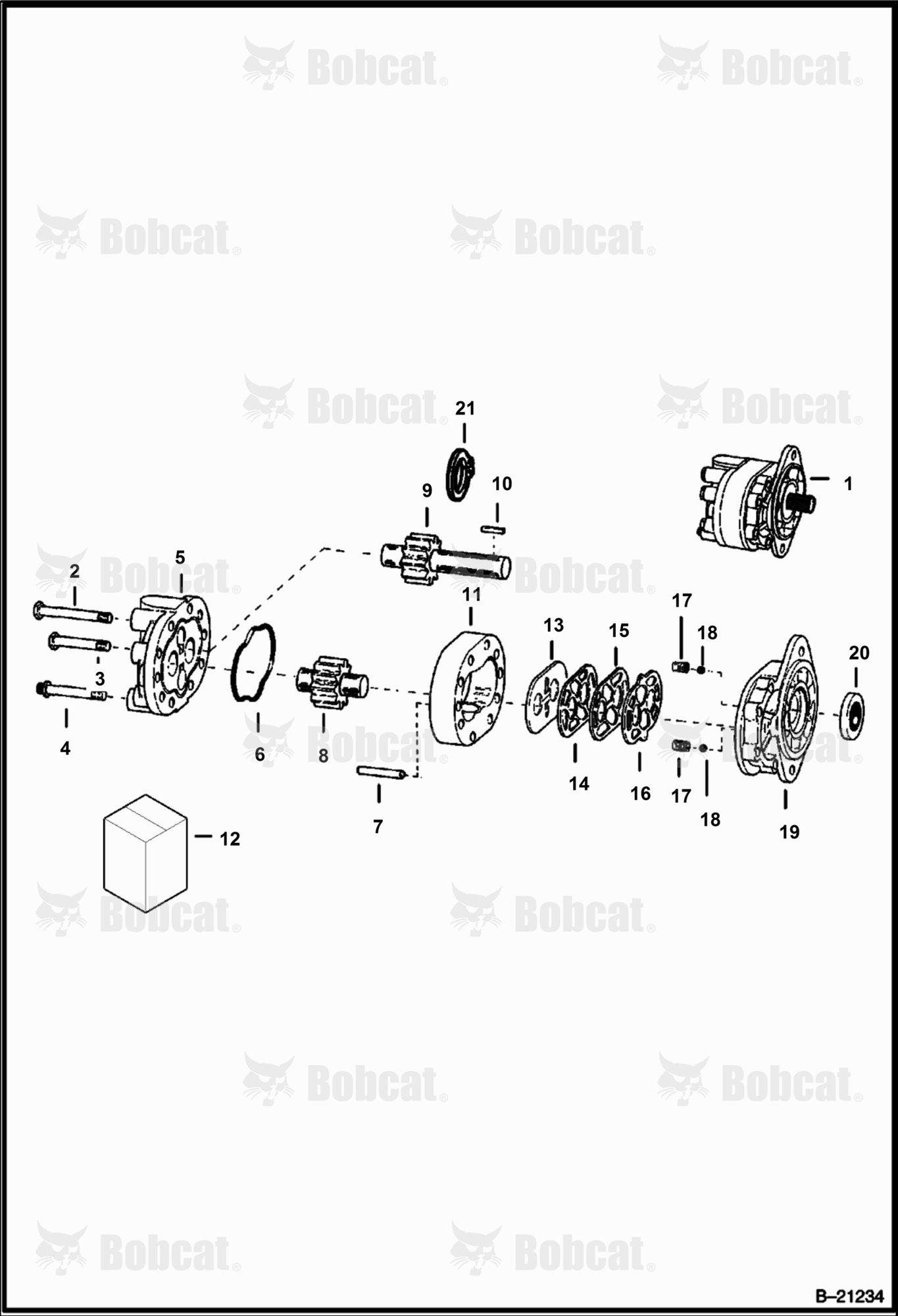 Hydraulic Pump (Cessna No. 15510-OEBA & No. 24305-RAE)