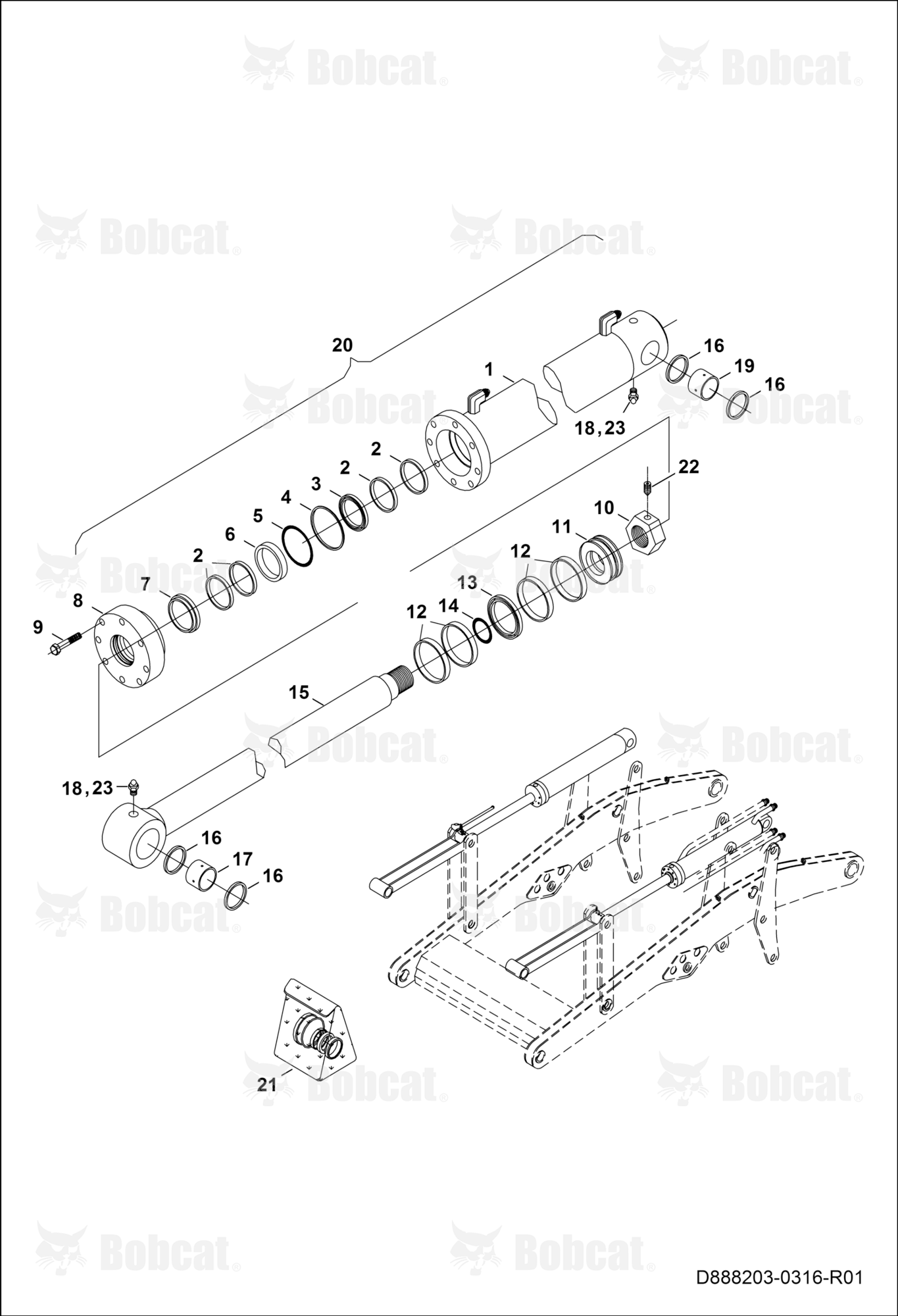 Tilt Cylinder