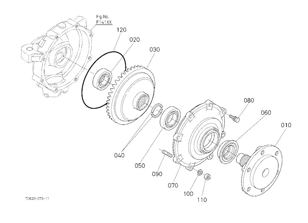 Front Axle Lh