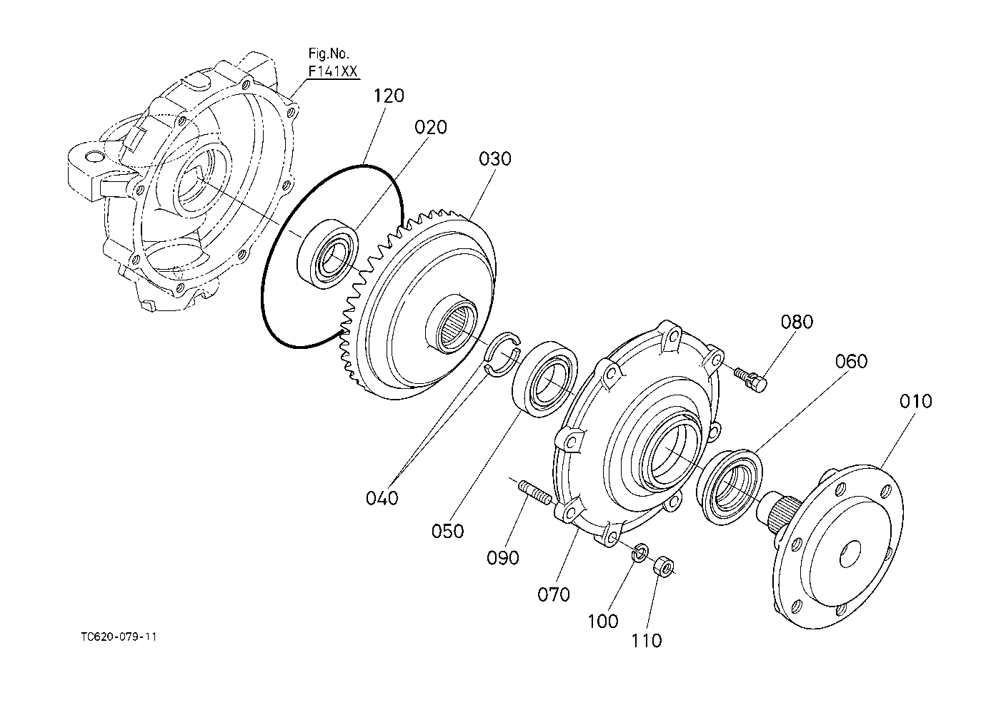 Front Axle Lh