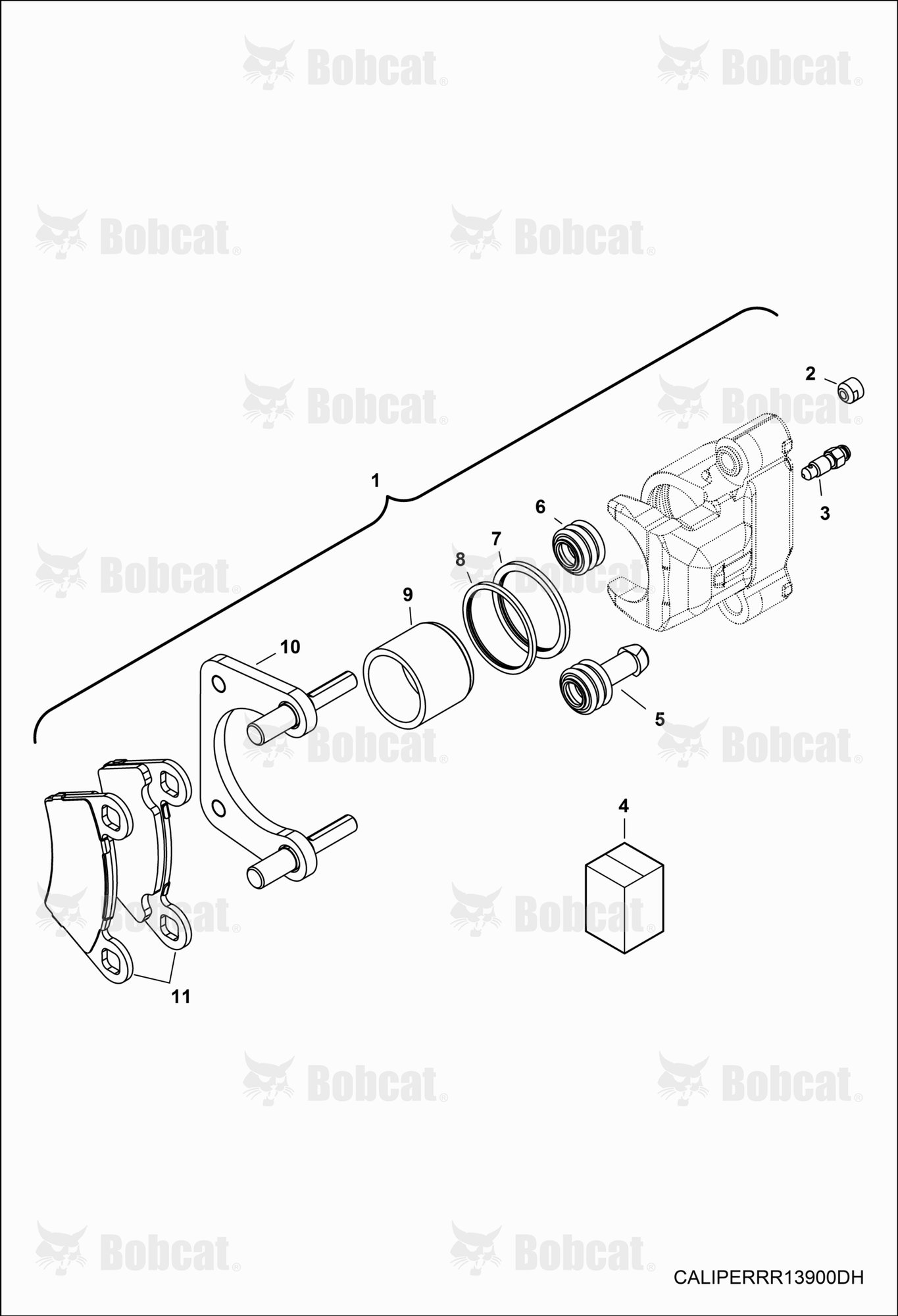 BRAKES, Rear Caliper