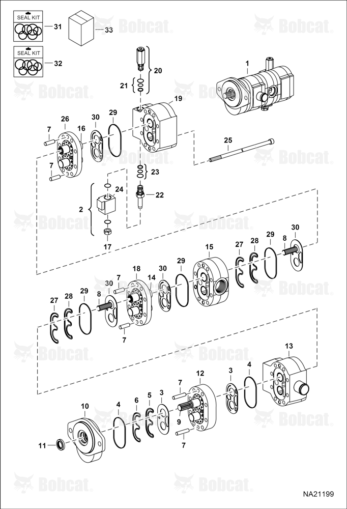 High Flow Hydraulics (Gear Pump) (Model 83092990)