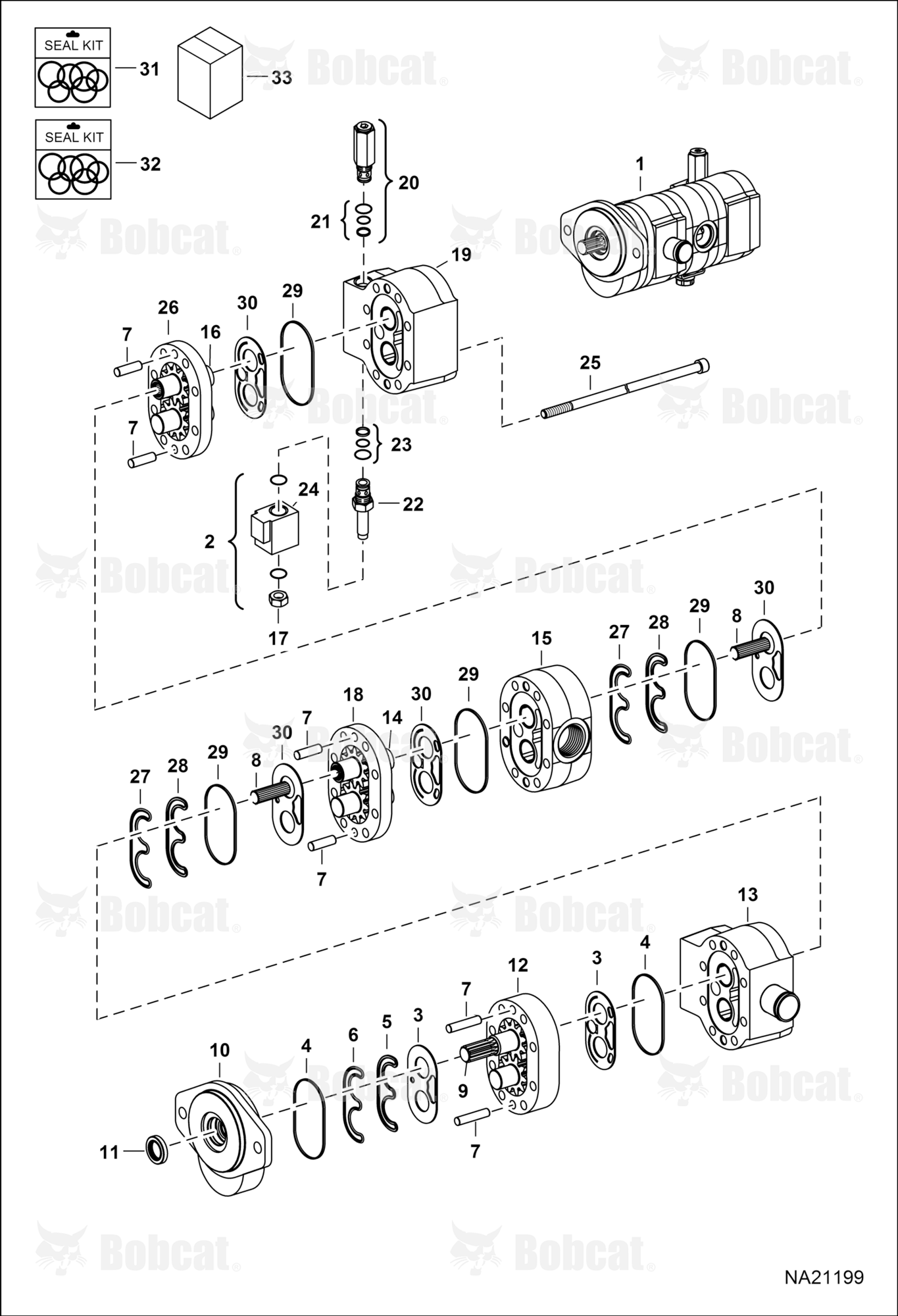 High Flow Hydraulics (Gear Pump) (Model 83092990)
