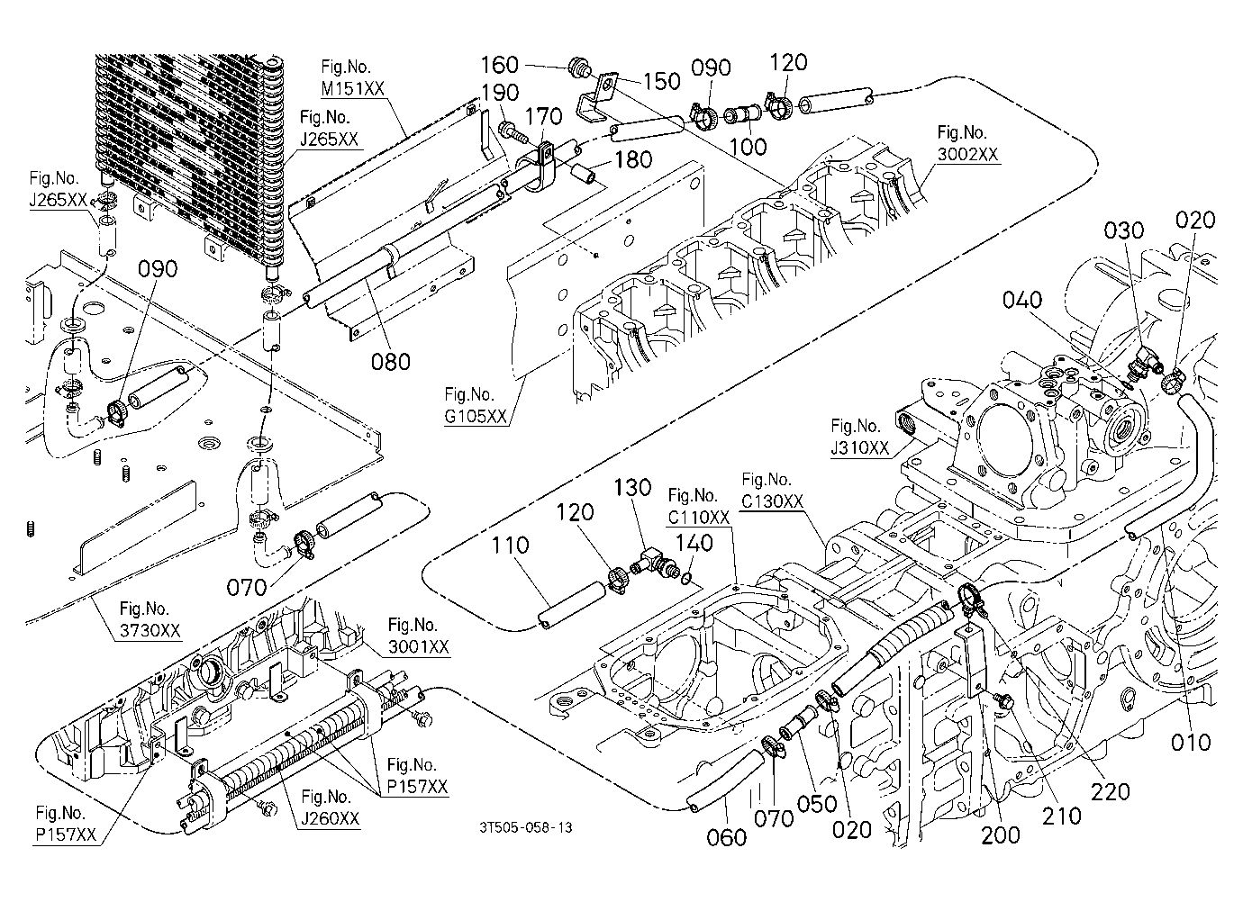 Hydraulic Oil Line (Oil Cooler) [Except[Dtsc]]