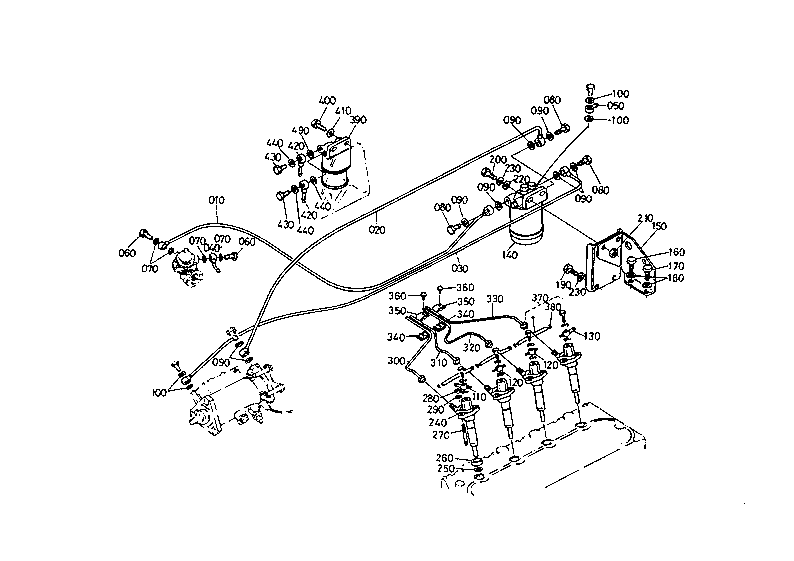 Nozzle Holder And Fuel Pipe