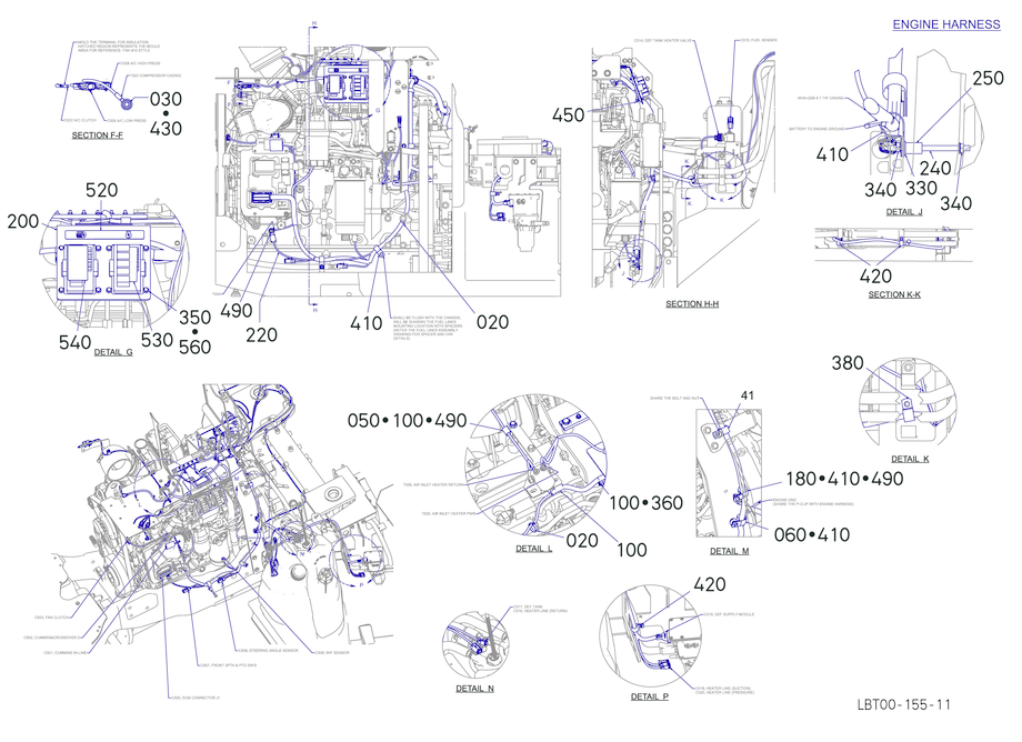 Engine Electrical Assembly - Range 1