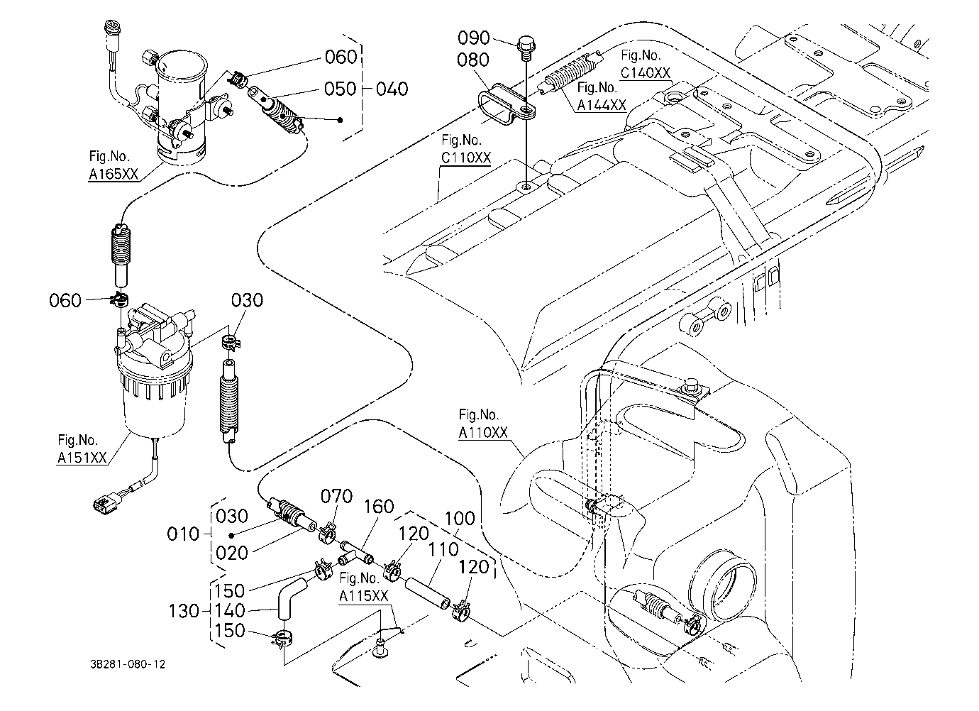 Fuel Pipe (Fuel Pump/Separator) [New]