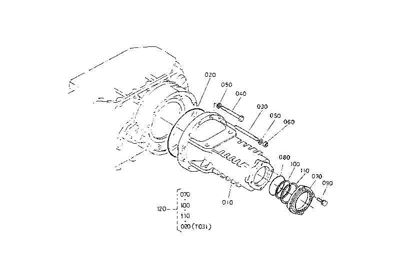 Rear Axle Case