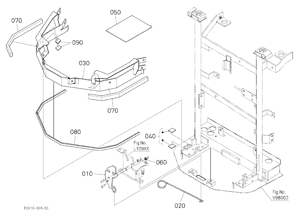 Simultaneous Exchange Parts (Bonnet Lock) [Option]