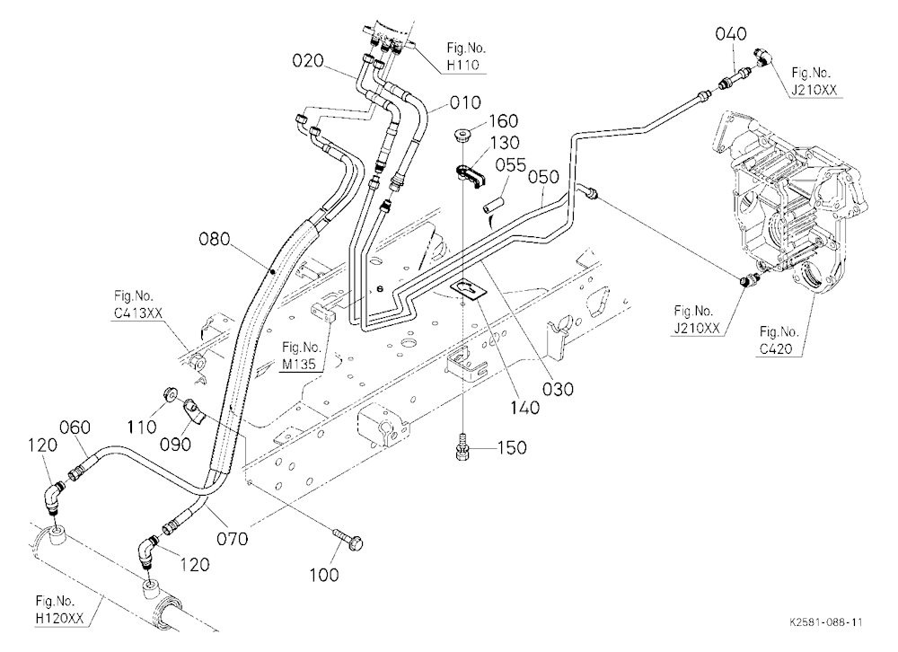 Hydraulic Oil Line(Steering)