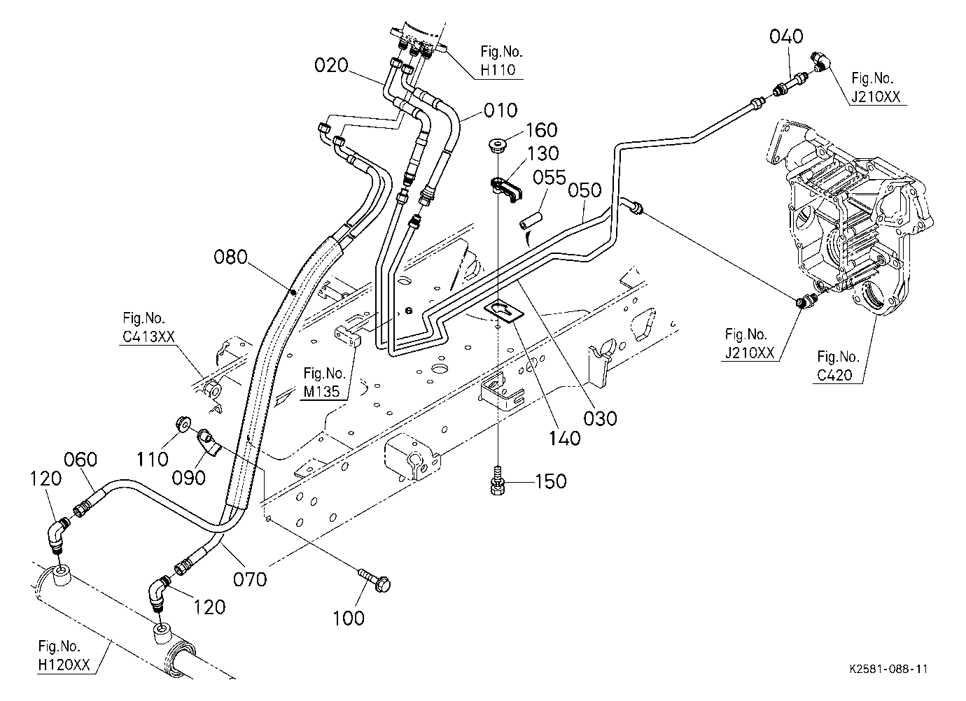 Hydraulic Oil Line(Steering)