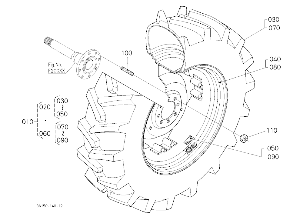 Rear Wheel (16.9-30)