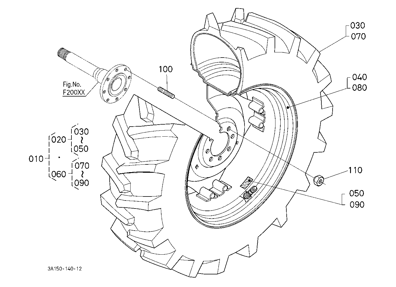 Rear Wheel (16.9-30)