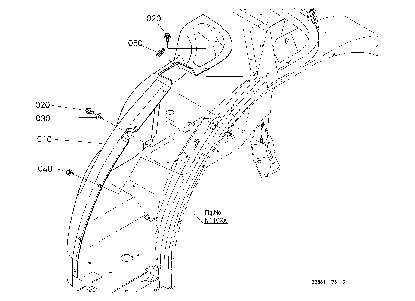 Fender Cover Lh