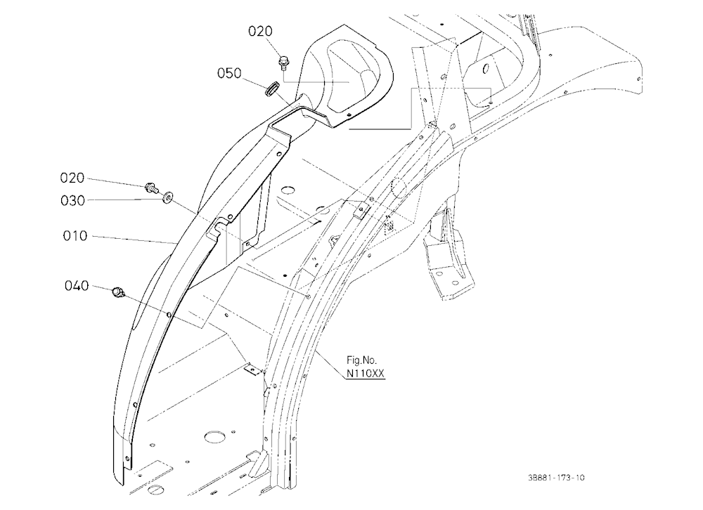 Fender Cover Lh