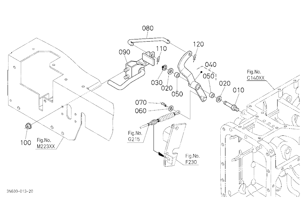 Front Differential Lock Pedal
