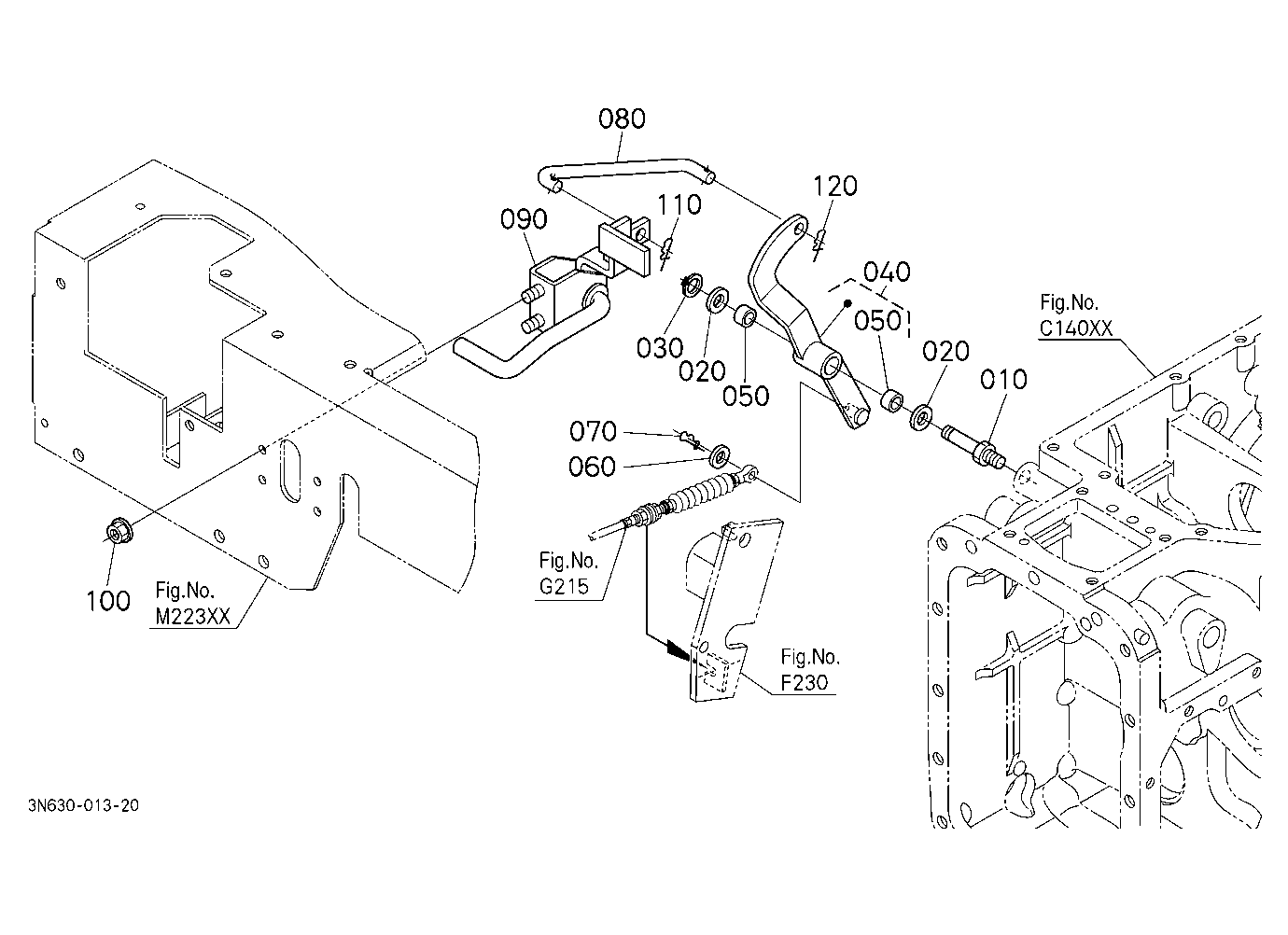 Front Differential Lock Pedal