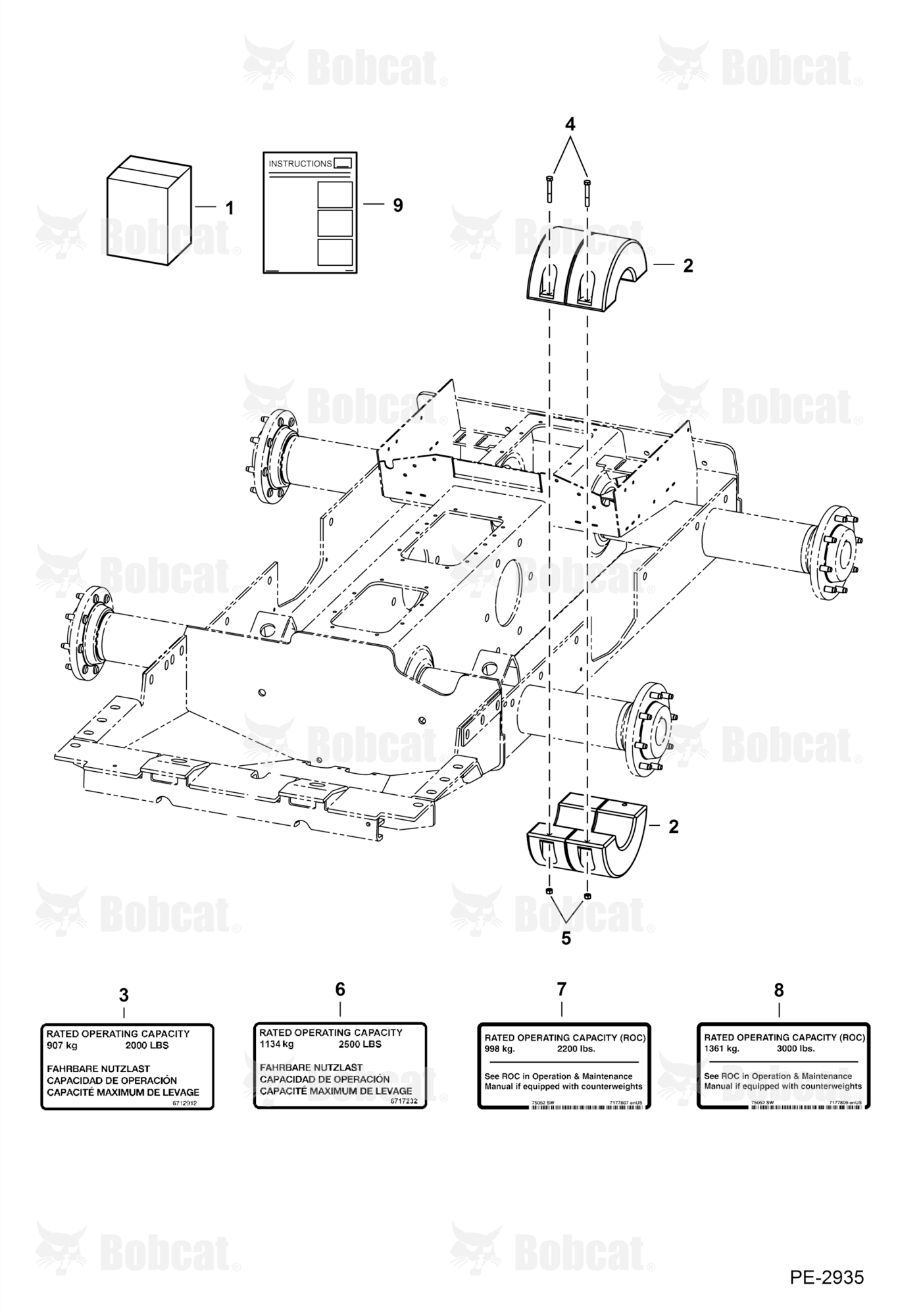 Counterweight Kit (Rear Axle)
