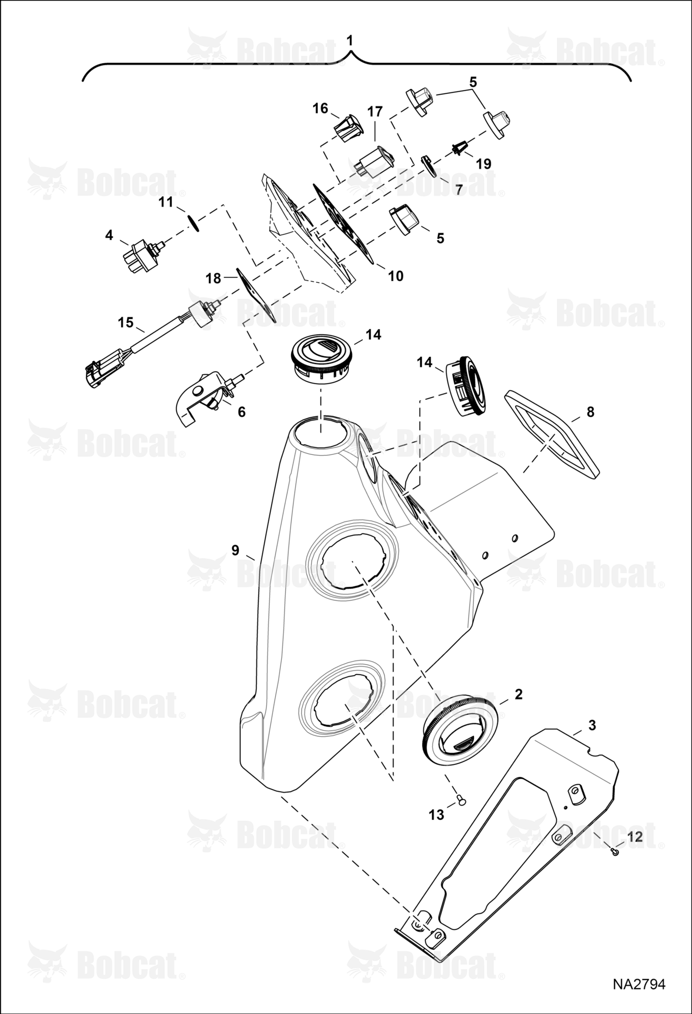 Heater & A/C (Heater/HVAC Duct)  AG3411001 - AG3413999