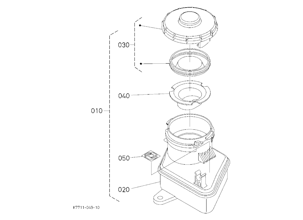Brake Oil Tank [Component Parts]