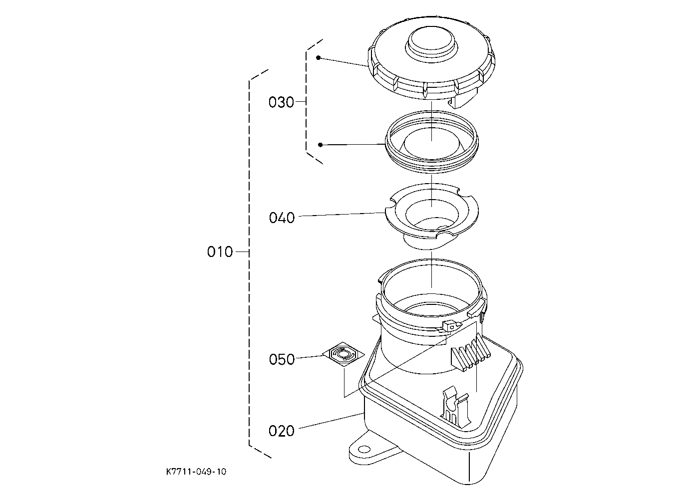 Brake Oil Tank [Component Parts]