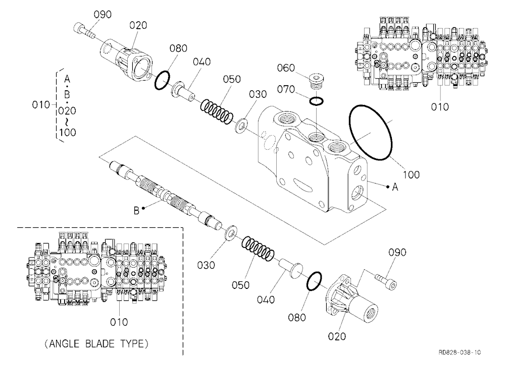 Spool Section (Travel Rh)