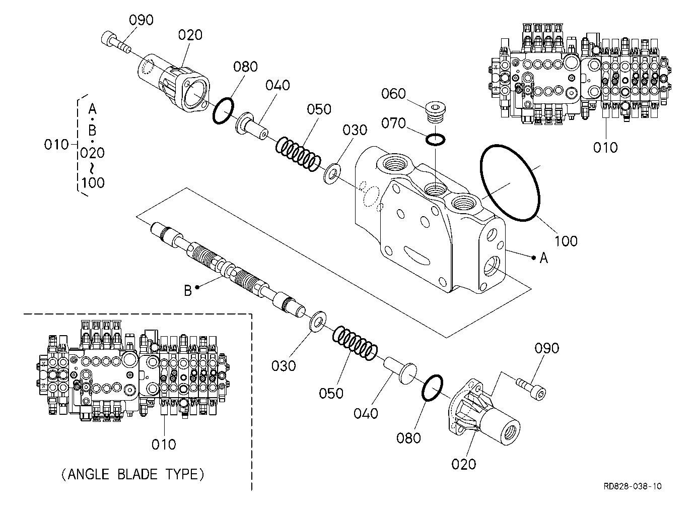 Spool Section (Travel Rh)