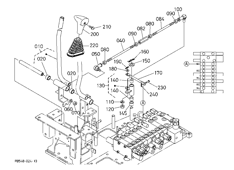 Control Lever (Travel Rh)