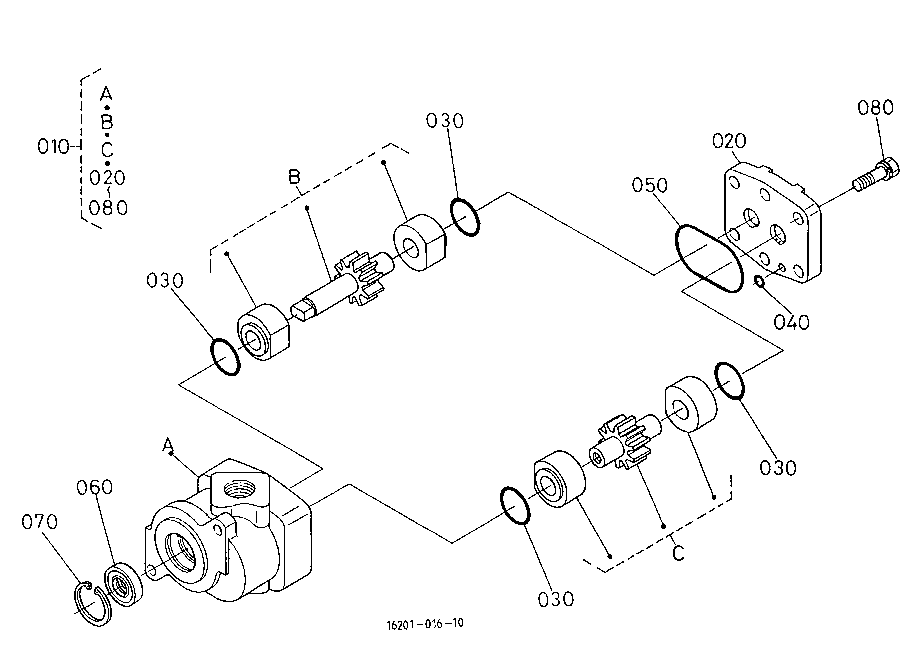 Hydraulic Pump [Component Parts]